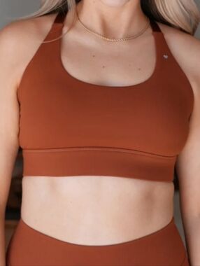Impact Sports Bra - Terracotta